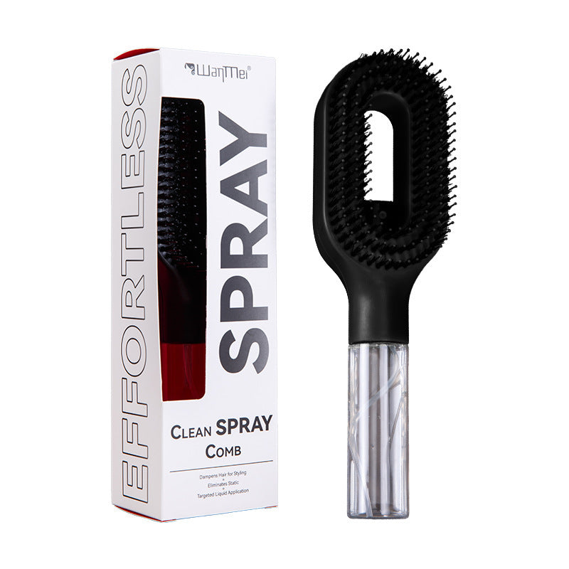 Cepillo para el cabello con agua, 2 en 1, cepillo para el pelo con spray