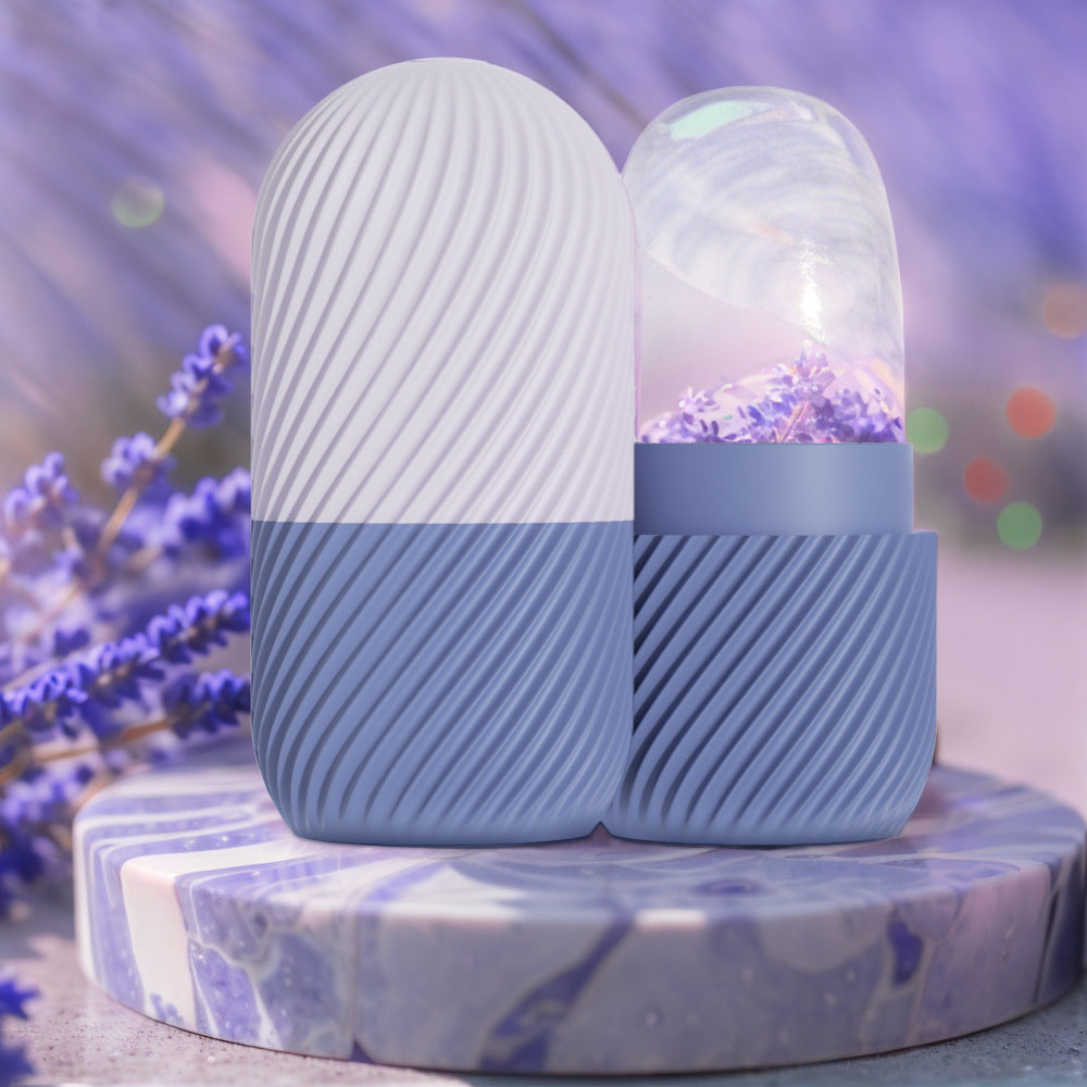 Molde de silicona para cubitos de hielo faciales para el cuidado de la piel