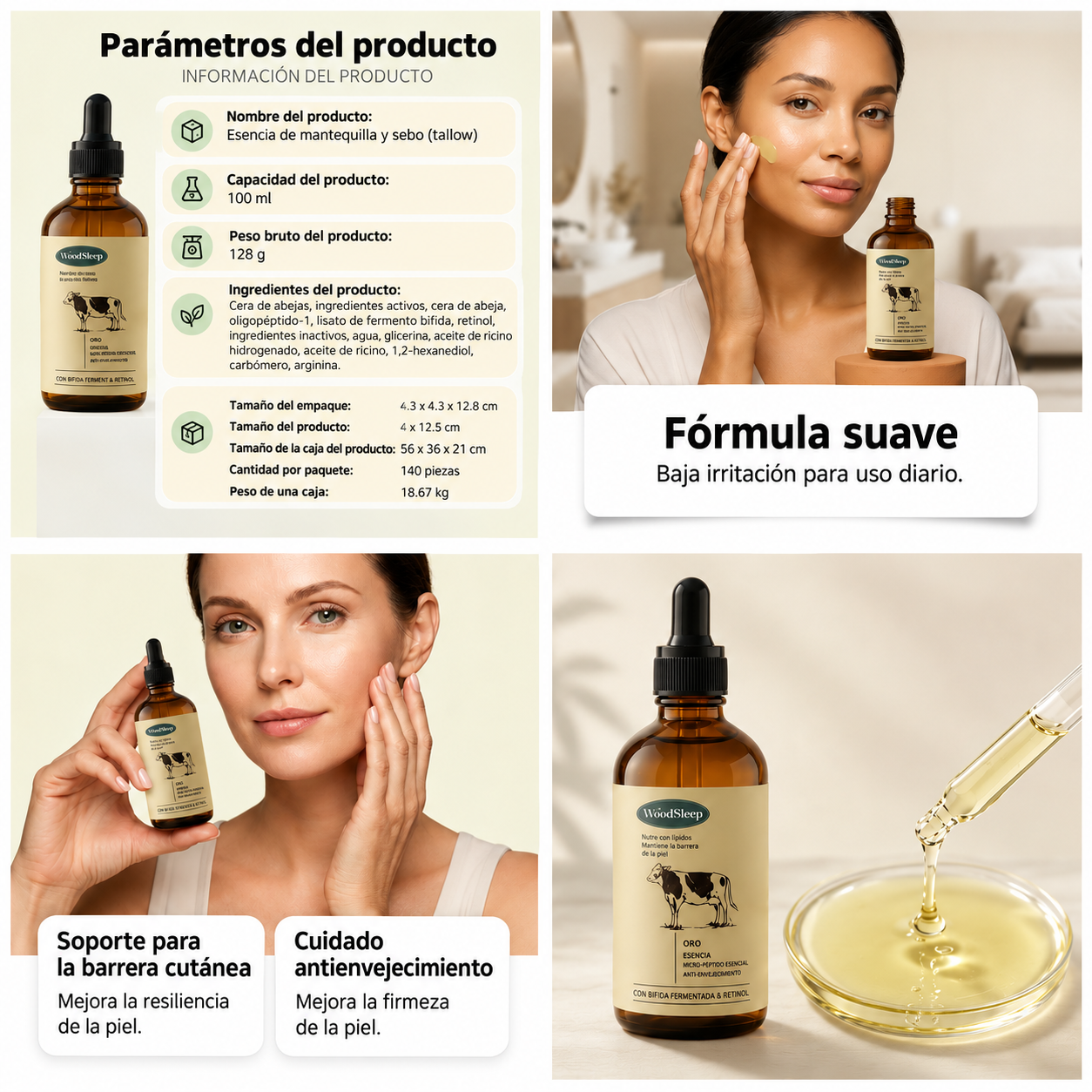 Esencia hidratante suave Woodsleep Butter 100ml