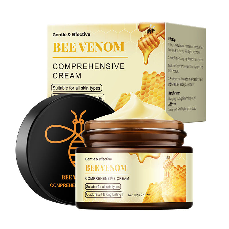 Crema de Veneno de Abeja – Hidratante con Vitamina C, Manteca de Karité y Oliva