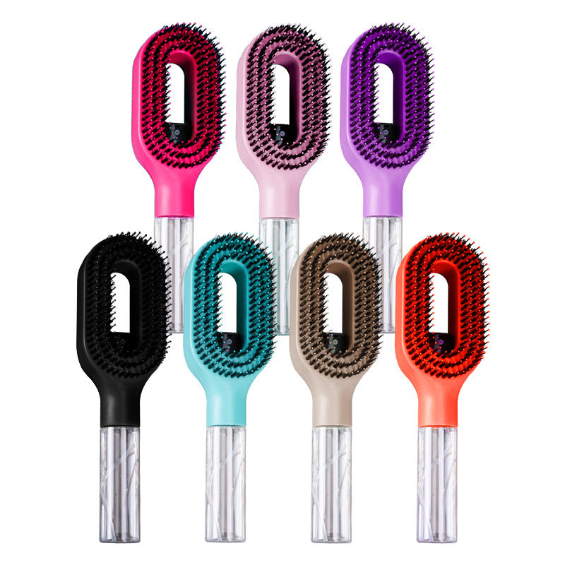 Cepillo para el cabello con agua, 2 en 1, cepillo para el pelo con spray